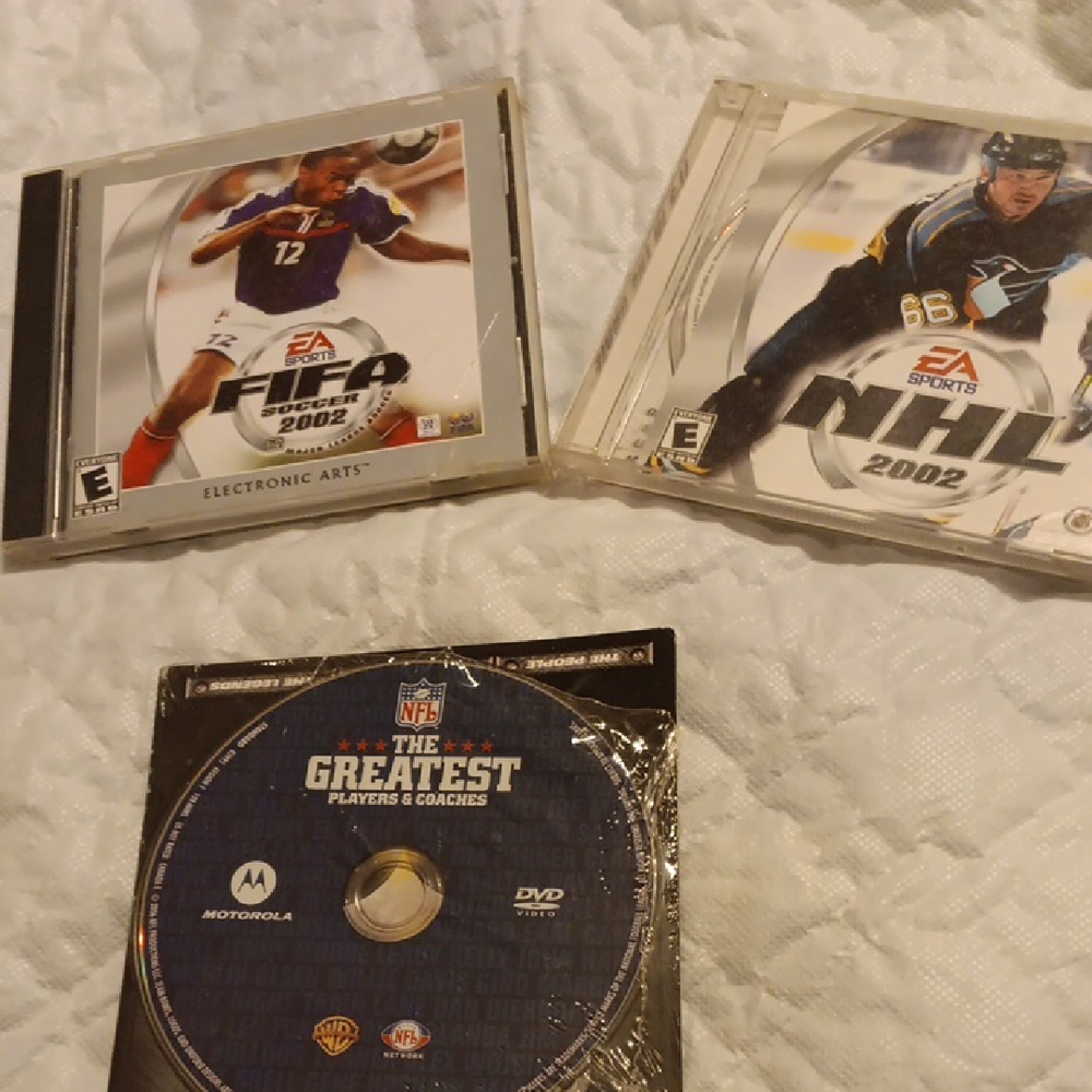EA Sports FIFA 2002 Video Game & NHL